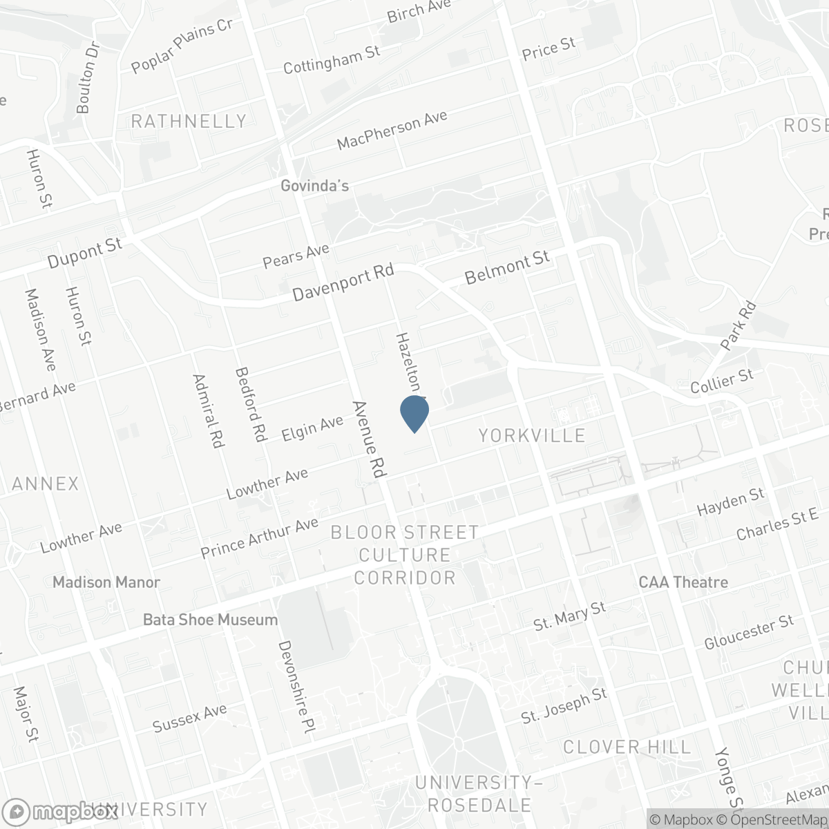 2A - 36 HAZELTON AVENUE, Toronto, Ontario M5R 2E2